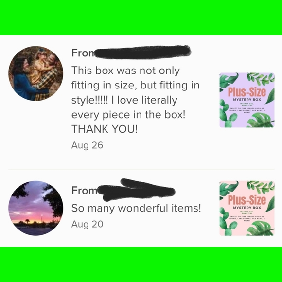 PLUS-SIZE MYSTERY BOX 2XL/3XL CURVY - FREE SHIPPING! :) Read Details Below! - Picture 4 of 5